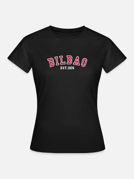 Bilbao gegründet 1976 - Frauen T-Shirt - Schwarz