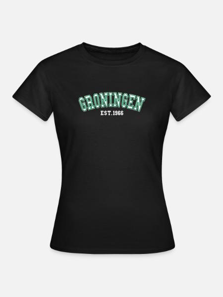 Groningen gegründet 1966 - Frauen T-Shirt - Schwarz