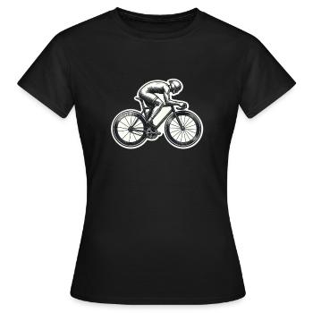 Rennsport - Frauen T-Shirt - Schwarz - Vorne - AI Model Female 172 dark (172cm)