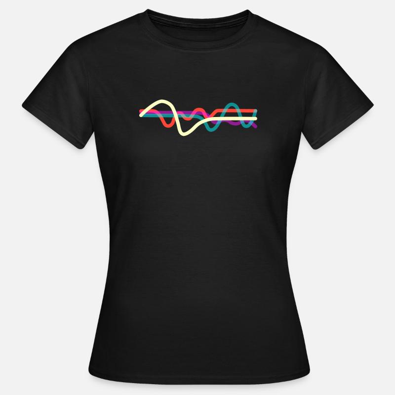 Lines - Women's T-Shirt - black