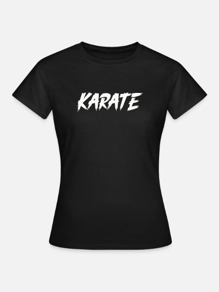 Karate - Frauen T-Shirt - Schwarz