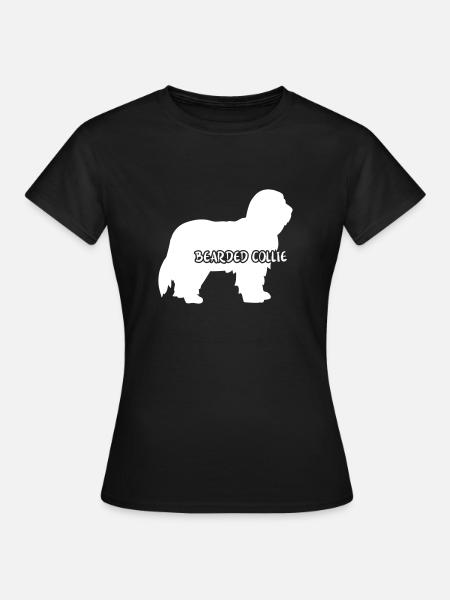 Bearded Collie - Frauen T-Shirt - Schwarz