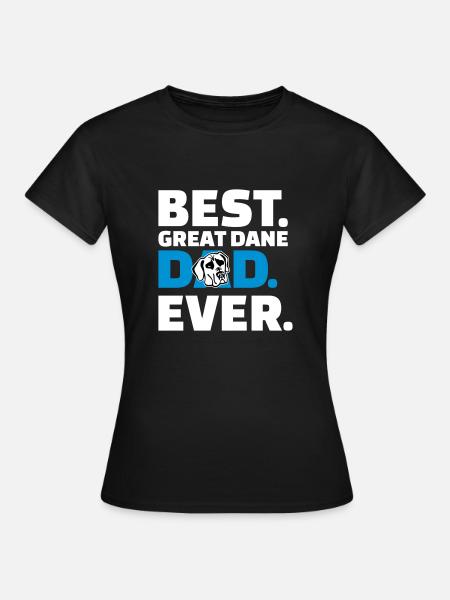 Dogge - Frauen T-Shirt - Schwarz