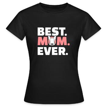 Bullterrier - Frauen T-Shirt - Schwarz - Vorne - AI Model Female 172 dark (172cm)