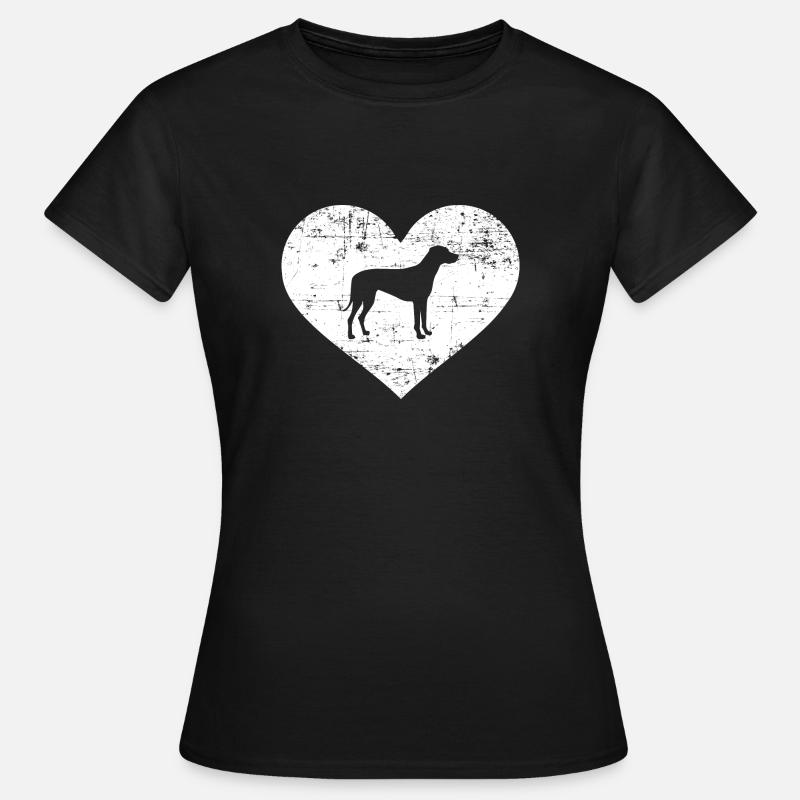 Rhodesian Ridgeback - Frauen T-Shirt - Schwarz
