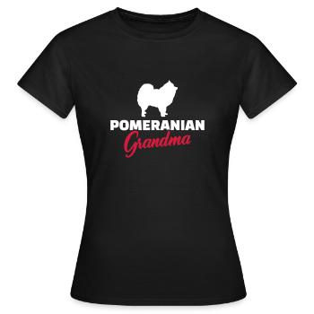 Spitz - Frauen T-Shirt - Schwarz - Vorne - AI Model Female 172 dark (172cm)
