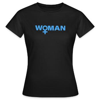FEMME - T-shirt Femme - noir - Devant - AI Model Female 172 dark (172cm)
