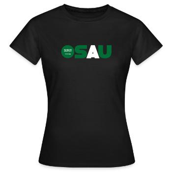Saudi-Arabien - Frauen T-Shirt - Schwarz - Vorne - AI Model Female 172 dark (172cm)