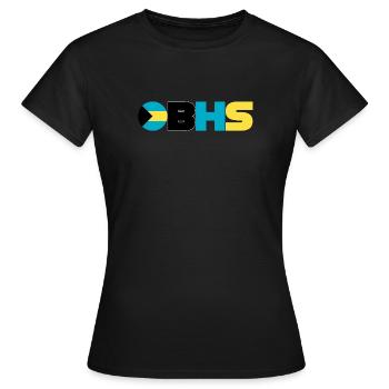 Bahamas - T-shirt Femme - noir - Devant - AI Model Female 172 dark (172cm)