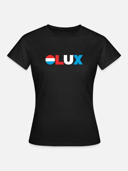 Luxemburg - Frauen T-Shirt - Schwarz