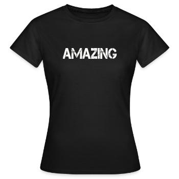 stupéfiant - T-shirt Femme - noir - Devant - AI Model Female 172 dark (172cm)