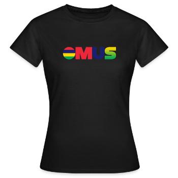 Mauritius - Women's T-Shirt - black - Front - AI Model Female 172 dark (172cm)