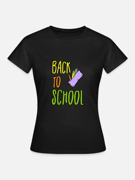 la rentrée scolaire - T-shirt Femme - noir
