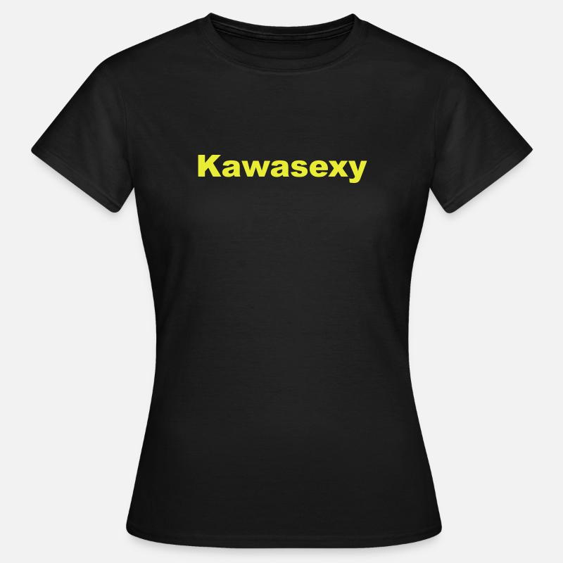 Abstrakte Farbexplosion im Pop-Art Stil - Frauen T-Shirt - Schwarz