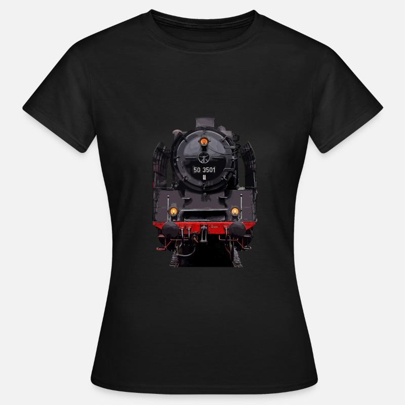 Dampflok 50 3501 - Frauen T-Shirt - Schwarz