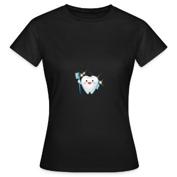 La petite souris - T-shirt Femme - noir - Devant - AI Model Female 172 dark (172cm)