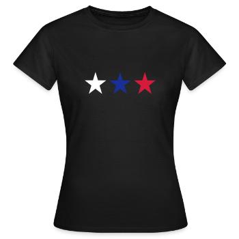 Russie - T-shirt Femme - noir - Devant - AI Model Female 172 dark (172cm)