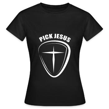 Pasteur - T-shirt Femme - noir - Devant - AI Model Female 172 dark (172cm)