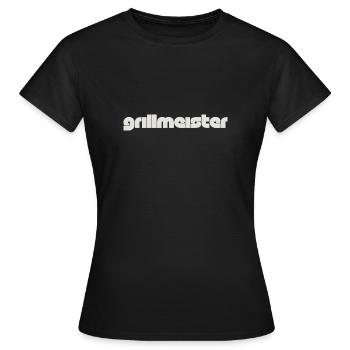 Grillmeister - Frauen T-Shirt - Schwarz - Vorne - AI Model Female 172 dark (172cm)
