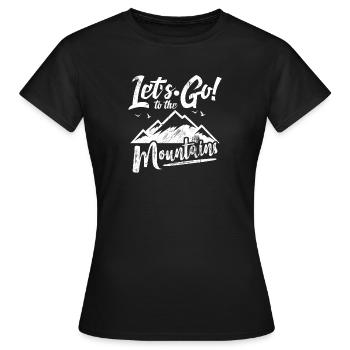 marche - T-shirt Femme - noir - Devant - AI Model Female 172 dark (172cm)