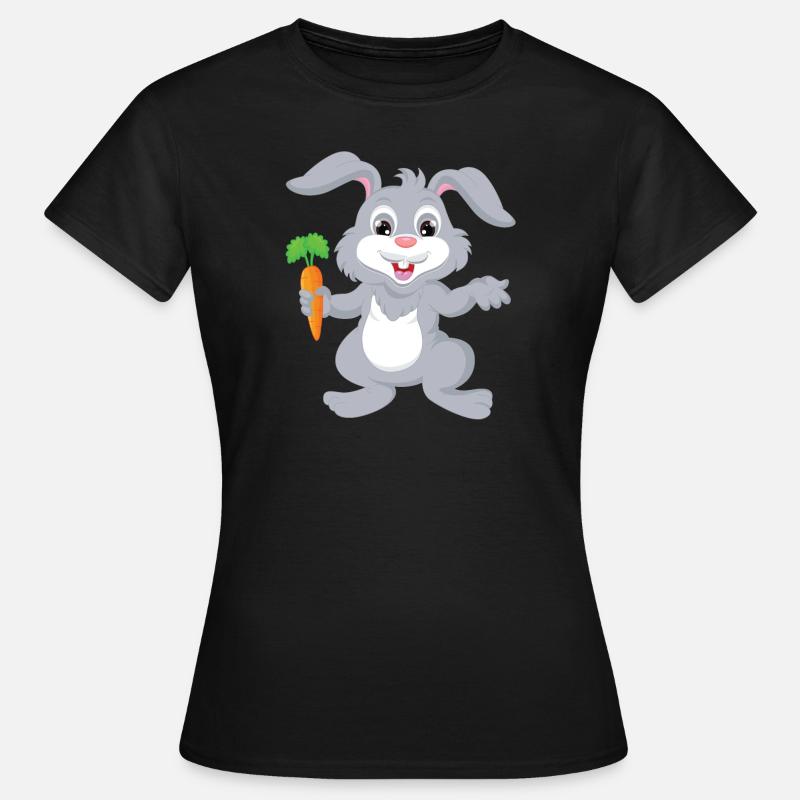 Rabbit - Rabbit - Design - Women's T-Shirt - black