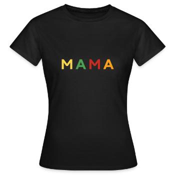 Mother’s day Gift / Fête des Mères Cadeau /Bestseller - T-shirt Femme - noir - Devant - AI Model Female 172 dark (172cm)
