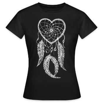 Dream Catcher - Women's T-Shirt - black - Front - AI Model Female 172 dark (172cm)