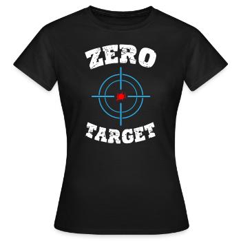 Zero Shoot - Sniper - Women's T-Shirt - black - Front - AI Model Female 172 dark (172cm)