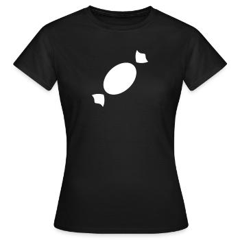 sweet - Women's T-Shirt - black - Front - AI Model Female 172 dark (172cm)