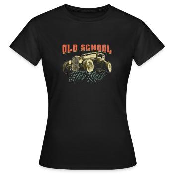 HOT ROD Hot Rod Cadeau - T-shirt Femme - noir - Devant - AI Model Female 172 dark (172cm)