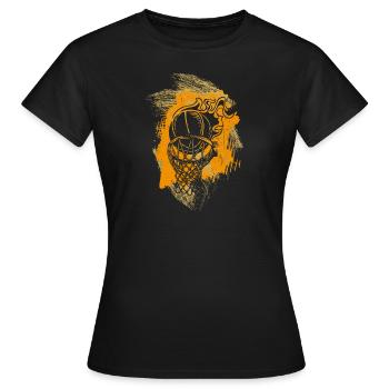 Dunking Basketball Spieler Korbleger Basketballeri - Frauen T-Shirt - Schwarz - Vorne - AI Model Female 172 dark (172cm)