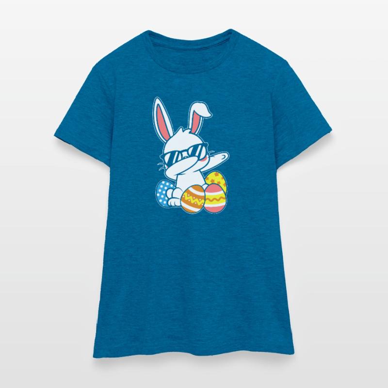 Dabbing Easter Bunny Easter Bunny Rabbit Rabbit Gift Women's T-Shirt