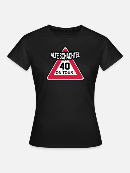 40 - Women's T-Shirt - black