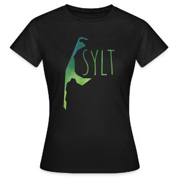 sylt - T-shirt Femme - noir - Devant - AI Model Female 172 dark (172cm)