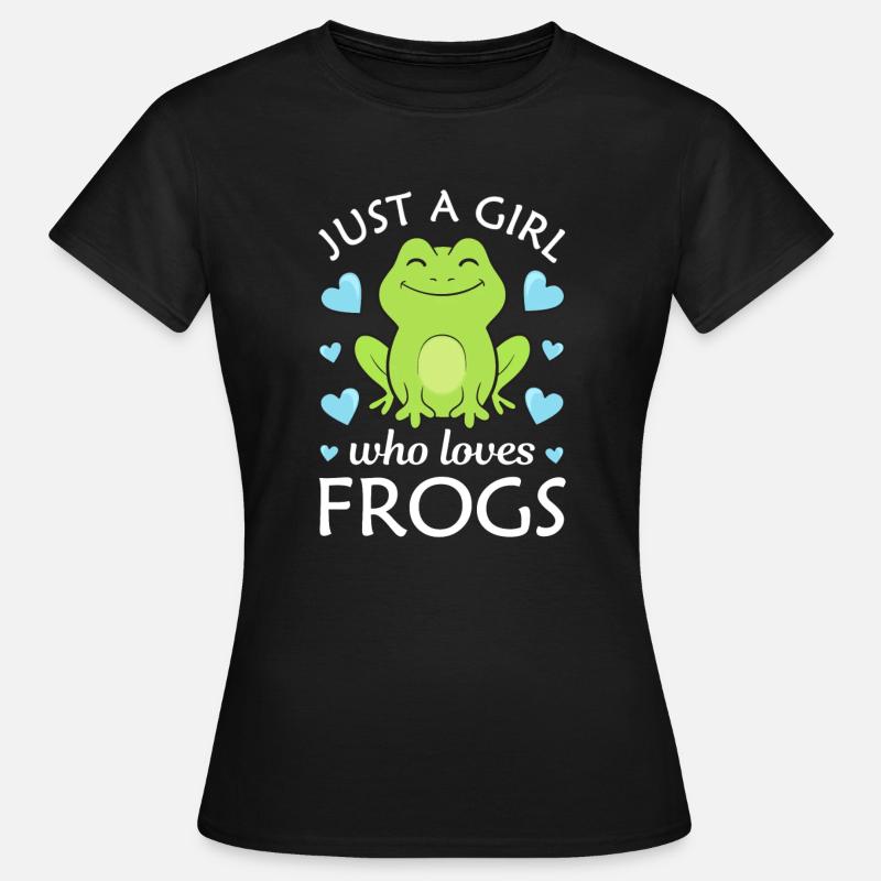 Frog Frogs - Women's T-Shirt - black