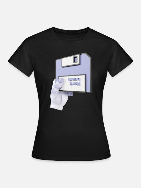 work bench 3D - Frauen T-Shirt - Schwarz