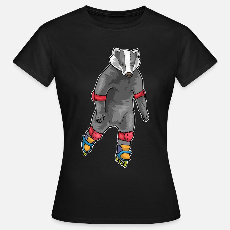 Badger Inline skating Inline skates - Women's T-Shirt - black