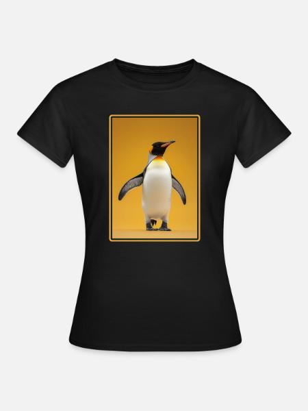 Pinguine Pinguin - Frauen T-Shirt - Schwarz