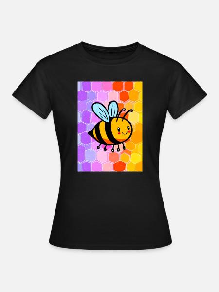 Biene - Frauen T-Shirt - Schwarz