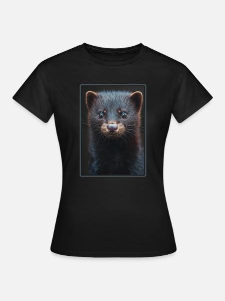 Nerze Nerz - Frauen T-Shirt - Schwarz