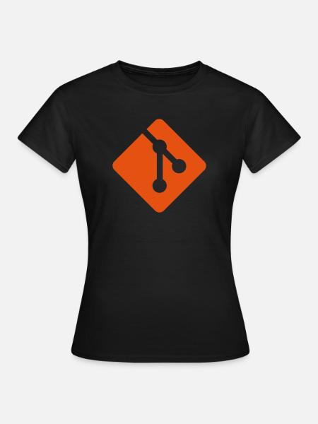 Git - Frauen T-Shirt - Schwarz