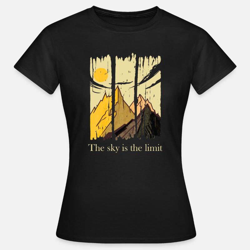 Sky is the limit - Women's T-Shirt - black