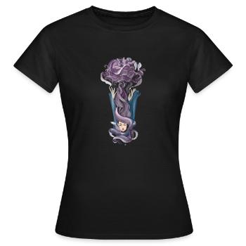 Mind Power - Women's T-Shirt - black - Front - AI Model Female 172 dark (172cm)