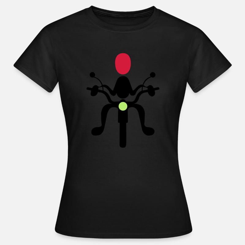 motorcyclist - Women's T-Shirt - black