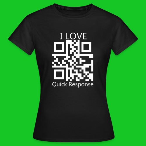 Quick Response - Vrouwen T-shirt