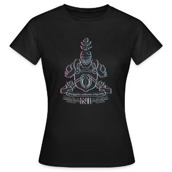 Black Knight - T-shirt Femme - noir - Devant - AI Model Female 172 dark (172cm)