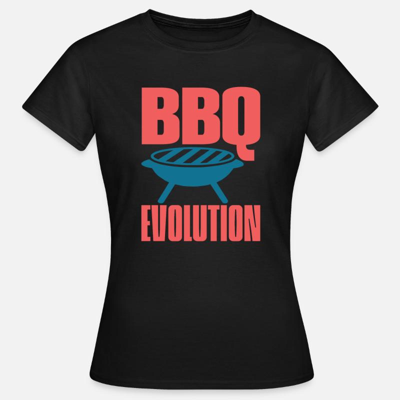 BBQ EVOLUTION - Women's T-Shirt - black