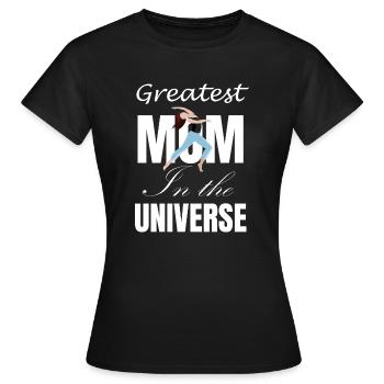 Dancing Dance Music - Women's T-Shirt - black - Front - AI Model Female 172 dark (172cm)