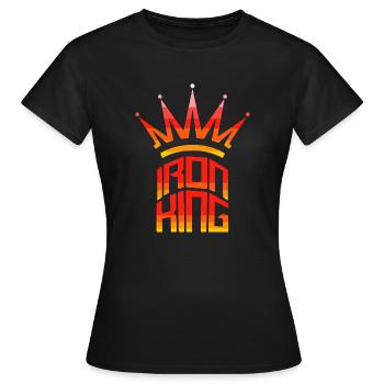 Iron King - T-shirt Femme - noir - Devant - AI Model Female 172 dark (172cm)
