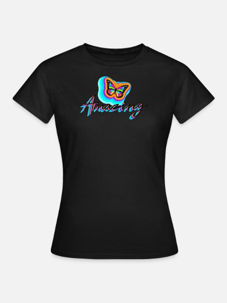 Amazing - Frauen T-Shirt - Schwarz